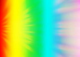 Light Multicolor, Rainbow vector abstract blurred background.