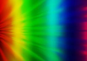 Light Multicolor, Rainbow vector abstract blurred pattern.