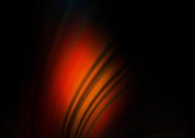 Dark Orange vector blurred bright pattern.