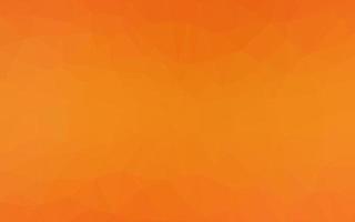 Light Orange vector polygon abstract background.