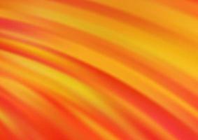 Light Orange vector background with curved circles.