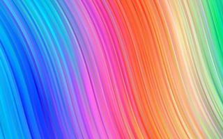 Light Multicolor, Rainbow vector template with lava shapes.