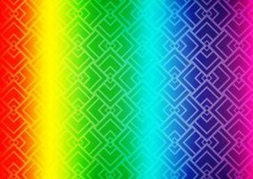 Light Multicolor, Rainbow vector template with repeated sticks.