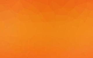 Light Orange vector abstract polygonal texture.