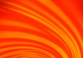 Light Orange vector background with bubble shapes.