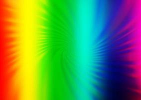 Light Multicolor, Rainbow vector abstract blurred background.