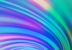 Light Multicolor, Rainbow vector background with bubble shapes.