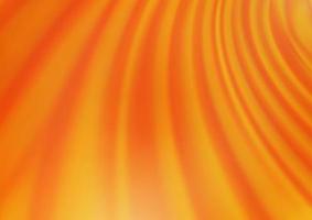 Light Orange vector glossy bokeh pattern.