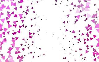 Light Pink vector pattern in polygonal style.