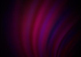 Dark Pink vector pattern with lines, ovals.