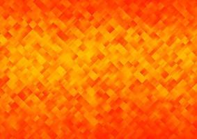 Light Orange vector template with crystals, rectangles.