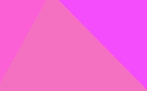Light Pink vector shining triangular pattern.