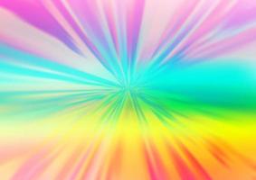 Light Multicolor, Rainbow vector glossy abstract template.