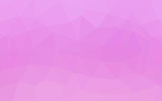 Light Pink vector abstract polygonal layout.