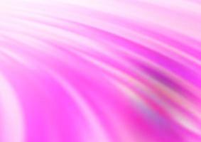 Light Pink vector template with bent lines.