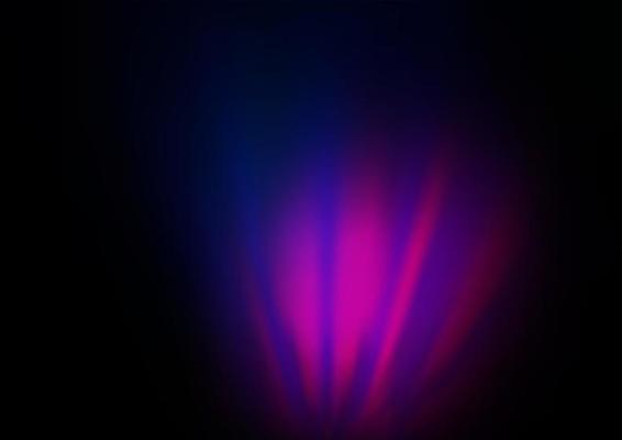 Dark Pink, Blue vector blurred shine abstract background.
