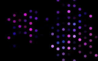 Dark Pink, Blue vector pattern with spheres.