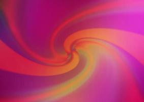 Dark Pink, Yellow vector blurred shine abstract background.