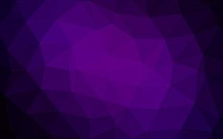 Cubierta de mosaico de triángulo vector púrpura oscuro.