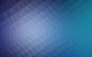 Light BLUE vector blurry triangle template.