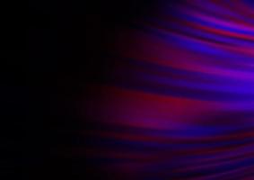 Dark Purple vector pattern with curved circles.