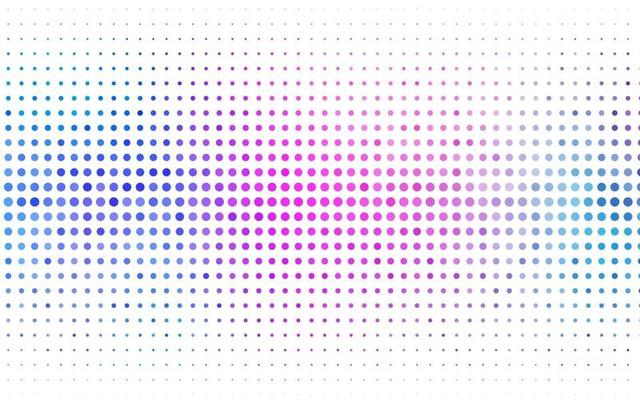 Light Pink, Blue vector pattern with spheres.