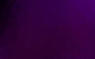 Dark Purple vector polygonal background.