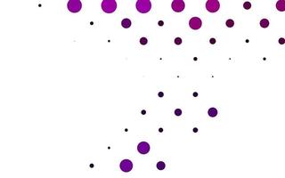 Light Purple vector template with circles.