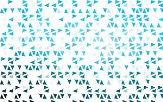 Light BLUE vector texture in triangular style.