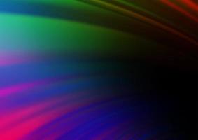 Dark Multicolor, Rainbow vector abstract bright background.