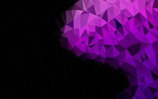 Light Purple vector polygonal pattern.