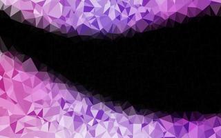 Light Purple vector abstract polygonal texture.