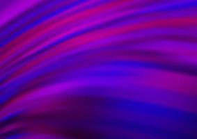 Light Purple vector background with curved circles.