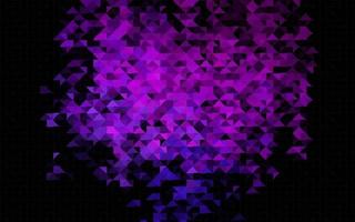 Dark Pink, Blue vector texture in triangular style.