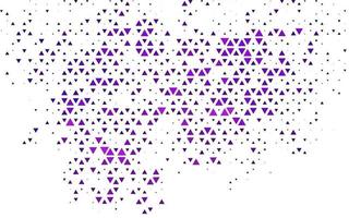 Light Purple vector layout with lines, triangles.