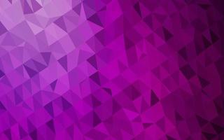 Light Purple vector abstract mosaic pattern.