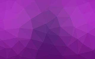 Light Purple vector shining triangular background.