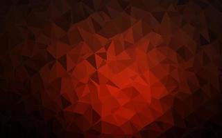 Dark Red vector blurry triangle texture.