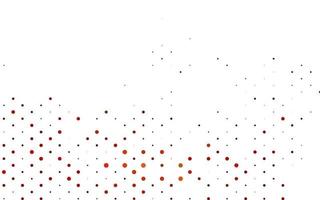 Light Red vector pattern with spheres.