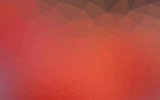 Light Red vector polygonal template.