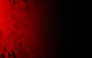 Light Red vector shining triangular pattern.