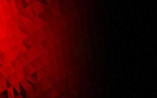 Light Red vector shining triangular pattern.