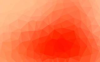 Light Red vector abstract polygonal cover.