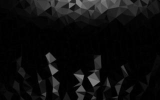 Fondo de mosaico abstracto vector plata oscuro, gris.