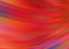 Light Red vector bokeh template.
