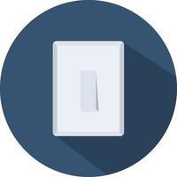 Light Switch, illustration, vector on a white background.