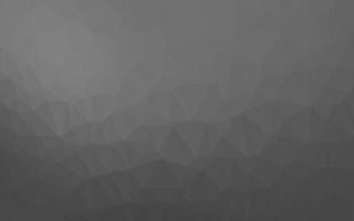 Light Silver, Gray vector shining triangular background.