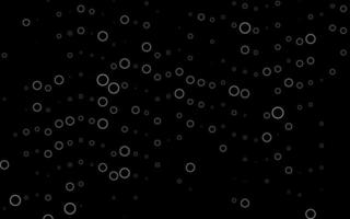 Light Silver, Gray vector pattern with spheres.