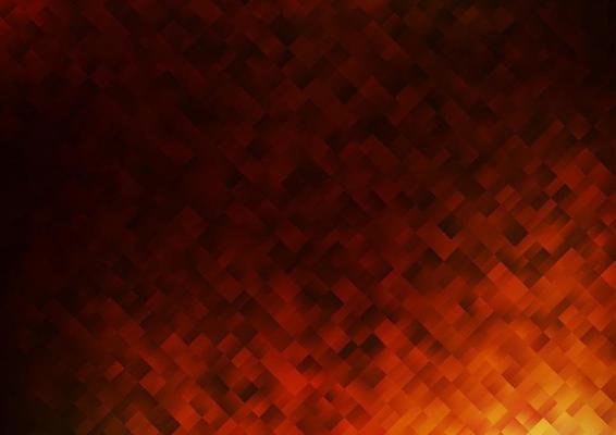 Light Yellow, Orange vector template with crystals, rectangles.