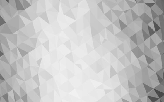 Light Silver, Gray vector shining triangular background.